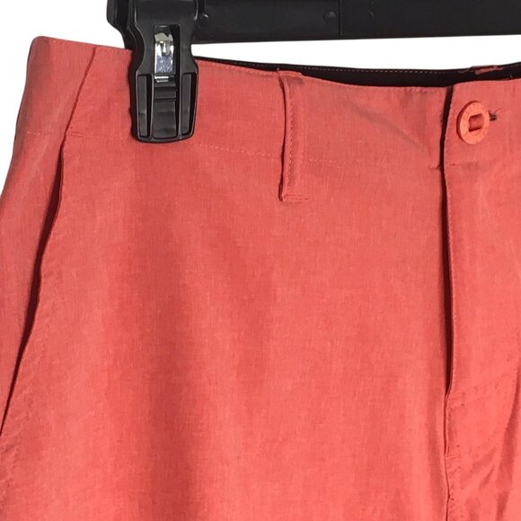 Salt Life Shorts Mens 36 Coral SLX-QD Vapor Stretch Hybrid Quick Dry Fishing - Picture 16 of 16